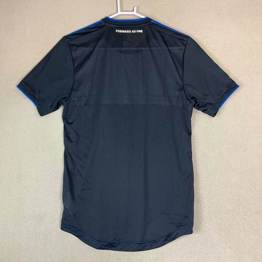 Adidas San Jose Earthquakes 2019 Intermedia MLS Soccer‎ Jersey Mens Size S